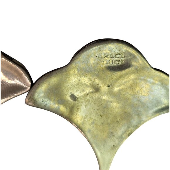 Handmade Alpaca Silver Abalone & Black Onyx Inlay Earrings - Picture 3 of 13